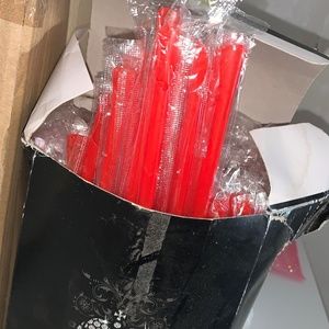 Jumbo Spoon Straws Slushie